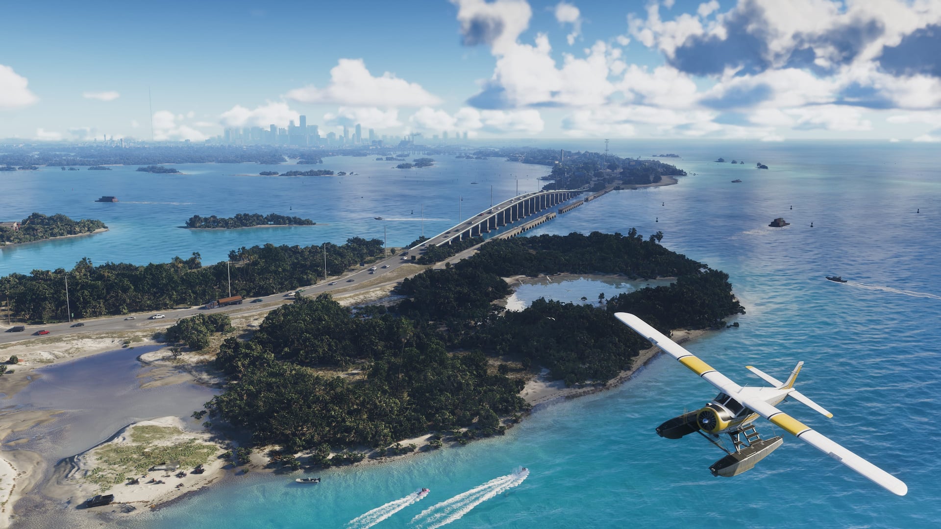 Official GTA VI screenshot of the Leonida Keys